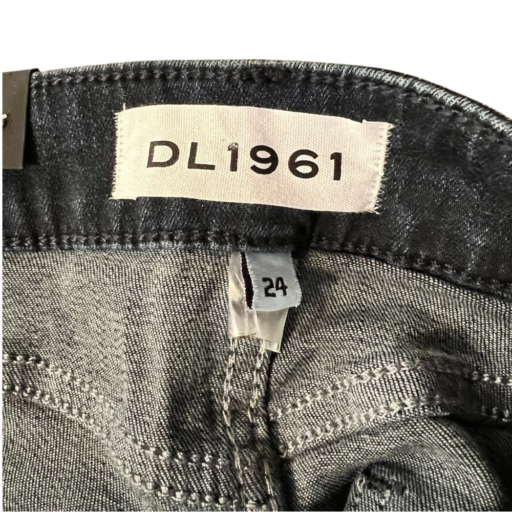 NWT DL1961 Mara Instasculpt Straight Jeans Yuma Dark Wash Size 24 - Picture 8 of 15